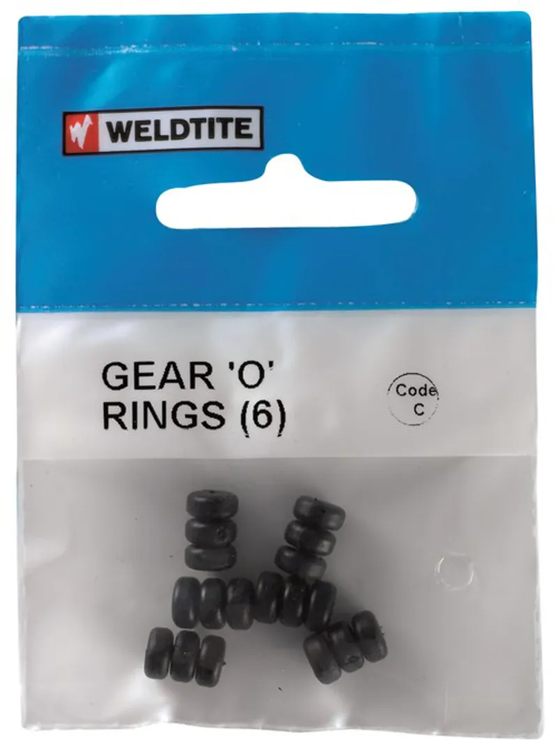 Weldtite Bikebits 08007 - Gear Cable O Rings in Black